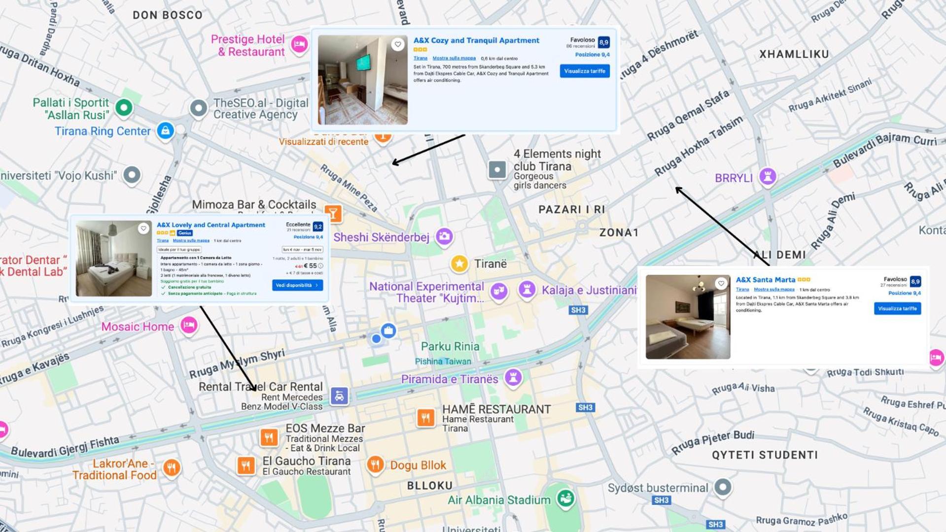 Apartman A&x Santa Marta - 24h Self Check-in